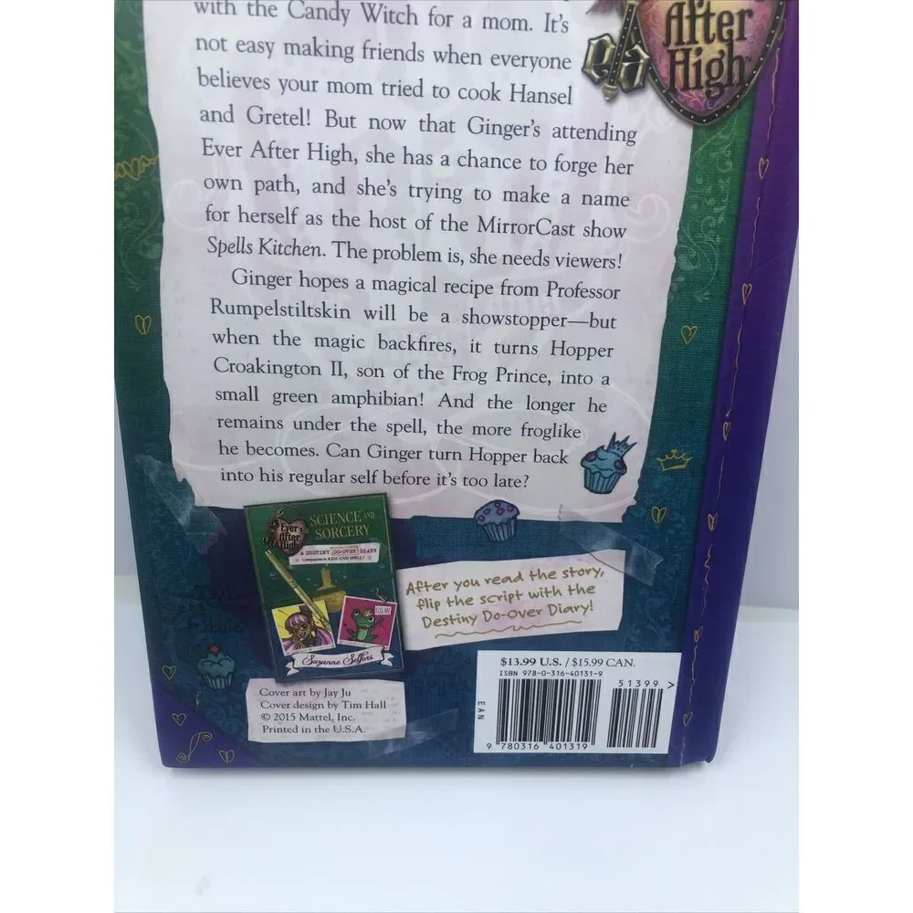 Ever after High: Kiss and Spell by Suzanne Selfors (2015, Hardcover)